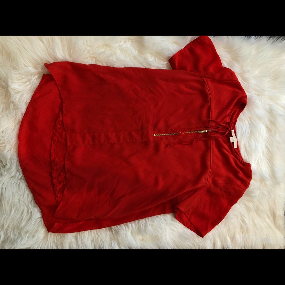 MICHAEL KORS ORANGE TOP
